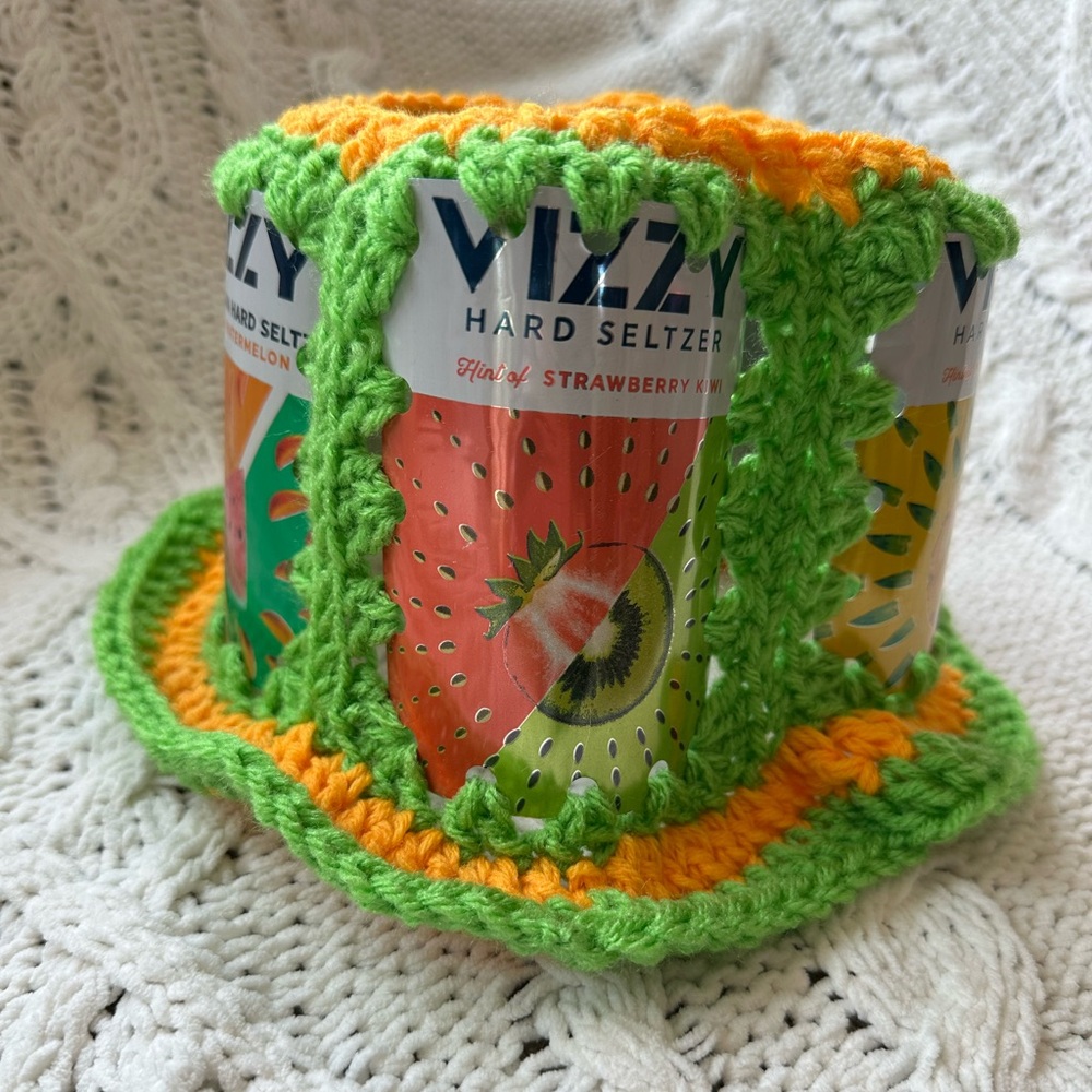 Crocheted Vizzy Can Hat